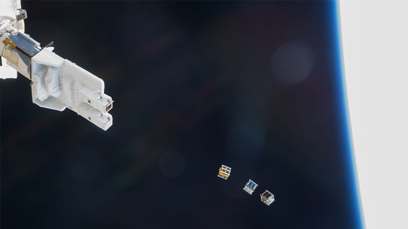 Illustration for article titled The space station is now fully armed and operational with a cannon